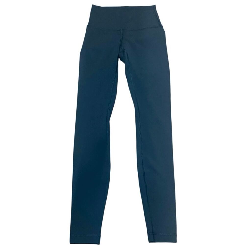 Lululemon Ride Inside Tight Size 2 Black 27” Inseam Full Length Cycling Leggings